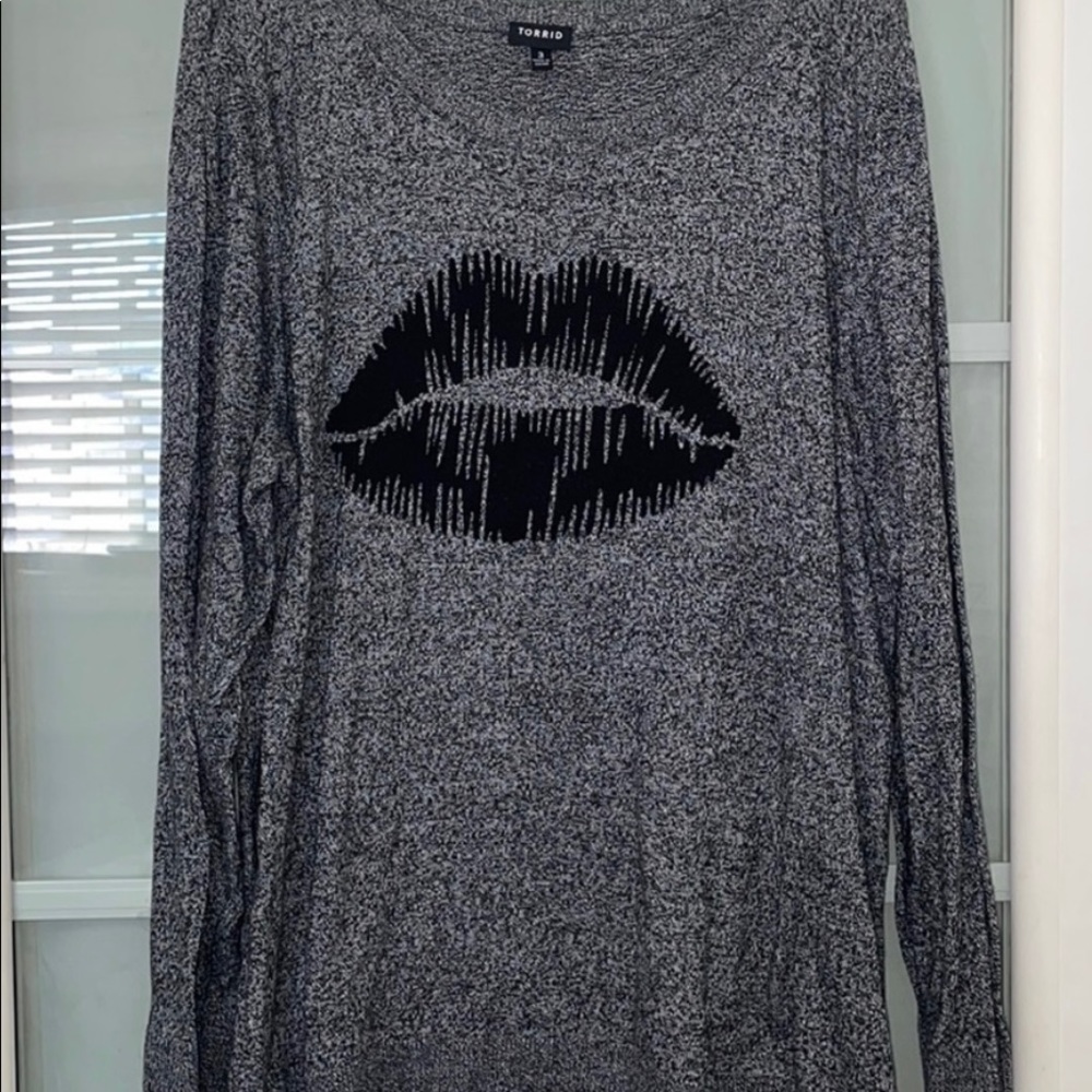 Torrid Lips Sweater 3x
